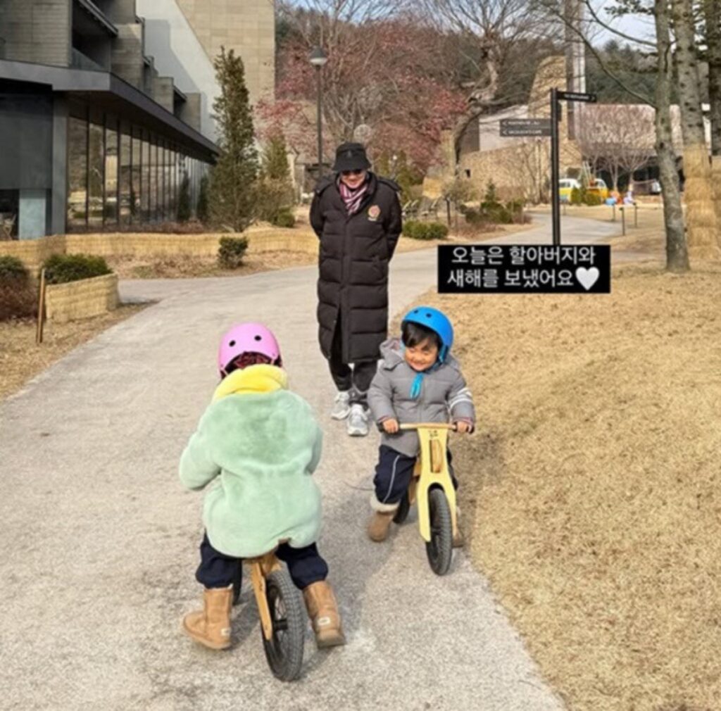 '선우은숙 며느리' 최선정, 이영하와 새해맞이 2 최선정