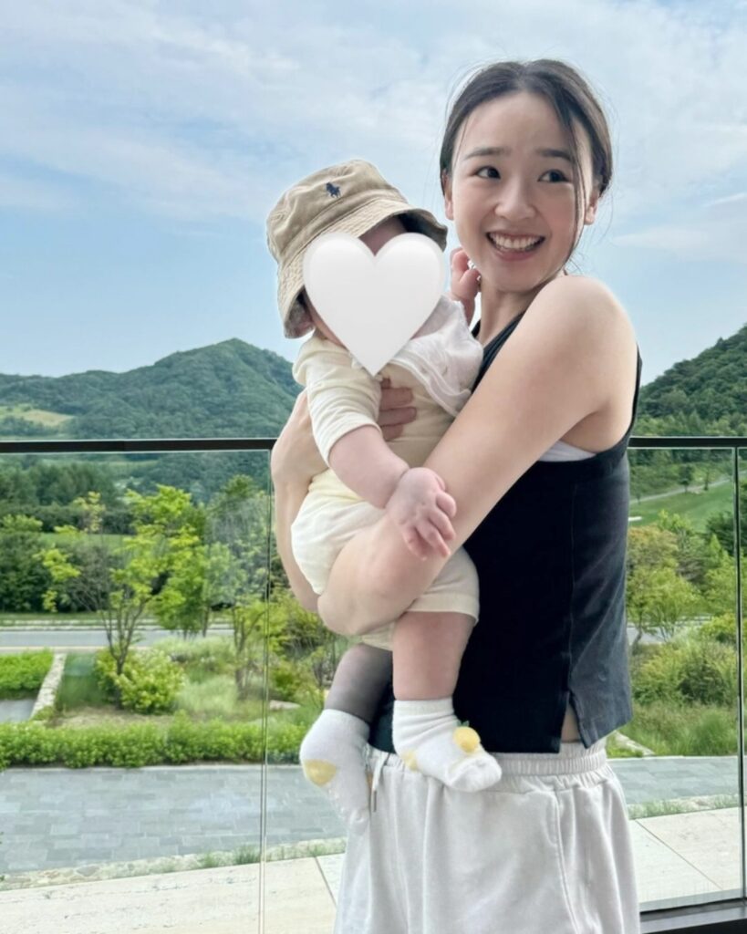 '9살 연상 ♥' 손연재, 아이가 아이를 낳은 모습에 '흐뭇' 3 손연재