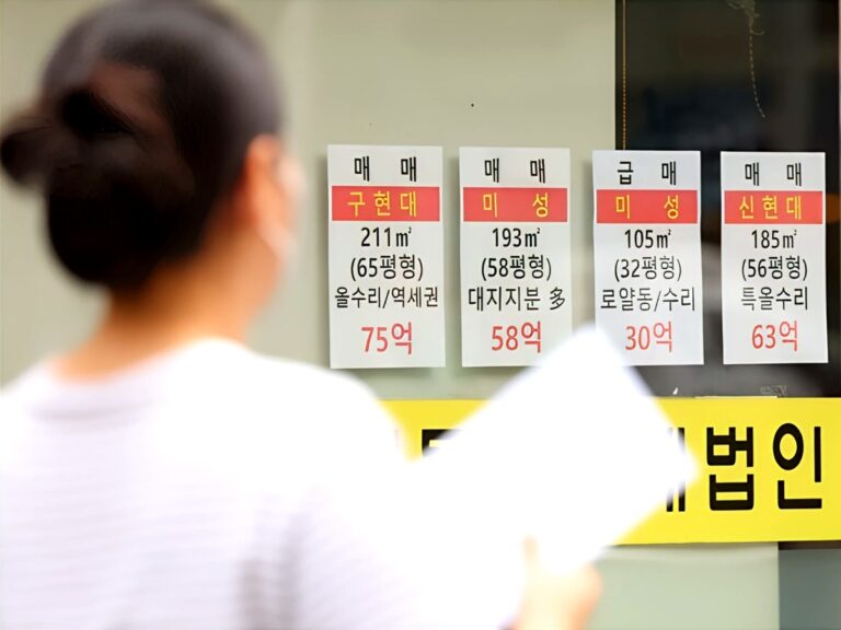 Gangnam house prices