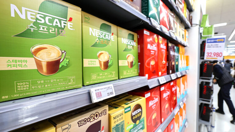 an increase in coffee prices