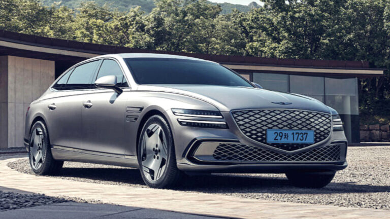 Genesis Electrified G80 facelift