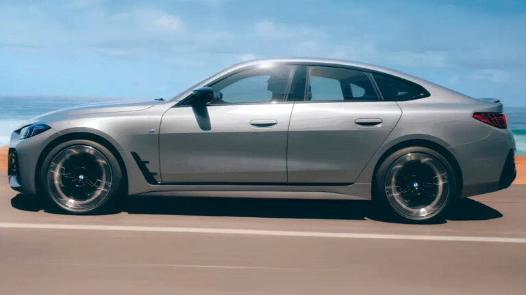i4 M60 xDrive Top Trim Revealed