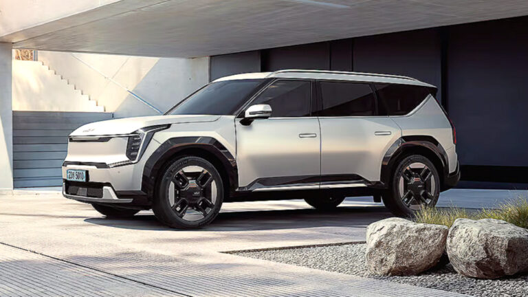 기아 전기 SUV EV9 판매량 감소