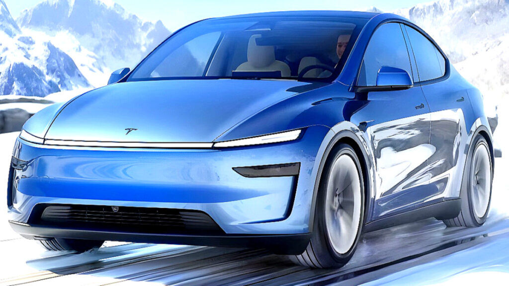 Tesla's low-end electric vehicle MODELY