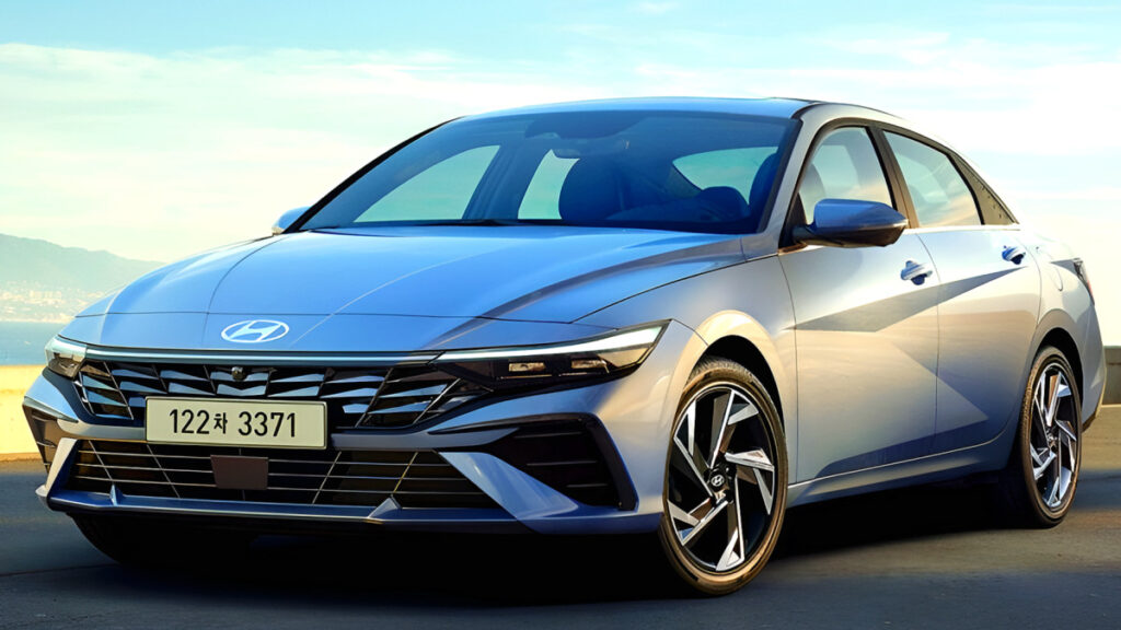 Hyundai Avante Full Change rendering