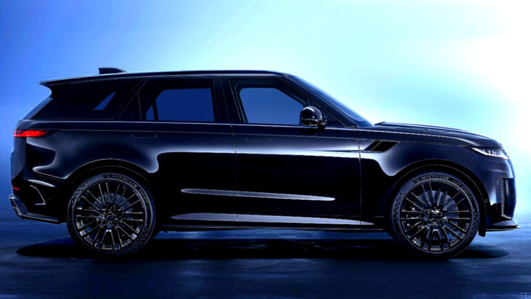 land rover sport sv black