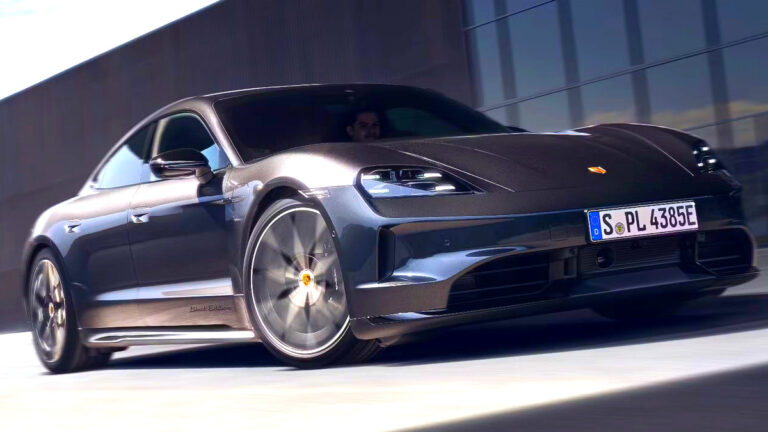 Porsche Taycan and Cayenne Black Edition