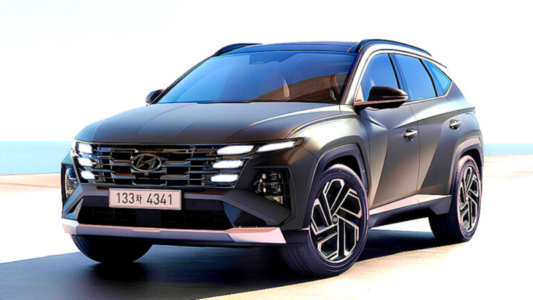 Hyundai Tucson Full Change rendering