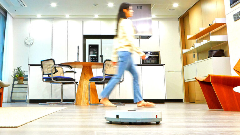 Robotic vacuum cleaner security