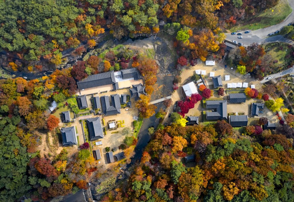 "전쟁도 피해간 기적의 공간" ... 역사의 흔적이 남겨진 천년 단풍 여행지 3 단풍 명소