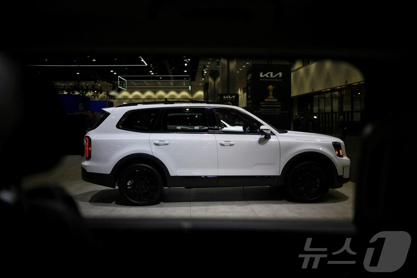 美기아 '텔루라이드' 20만대 리콜…"도어 벨트 몰딩 탈락 우려" - 뉴스1