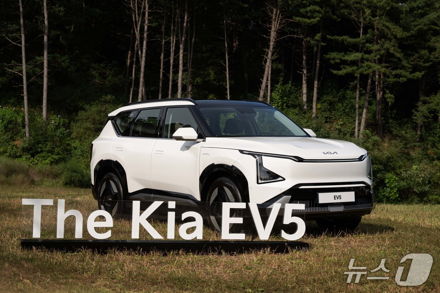 가족 안전 지키는 첨단 기능 한가득…기아 패밀리 전기 SUV 'EV5' - 뉴스1