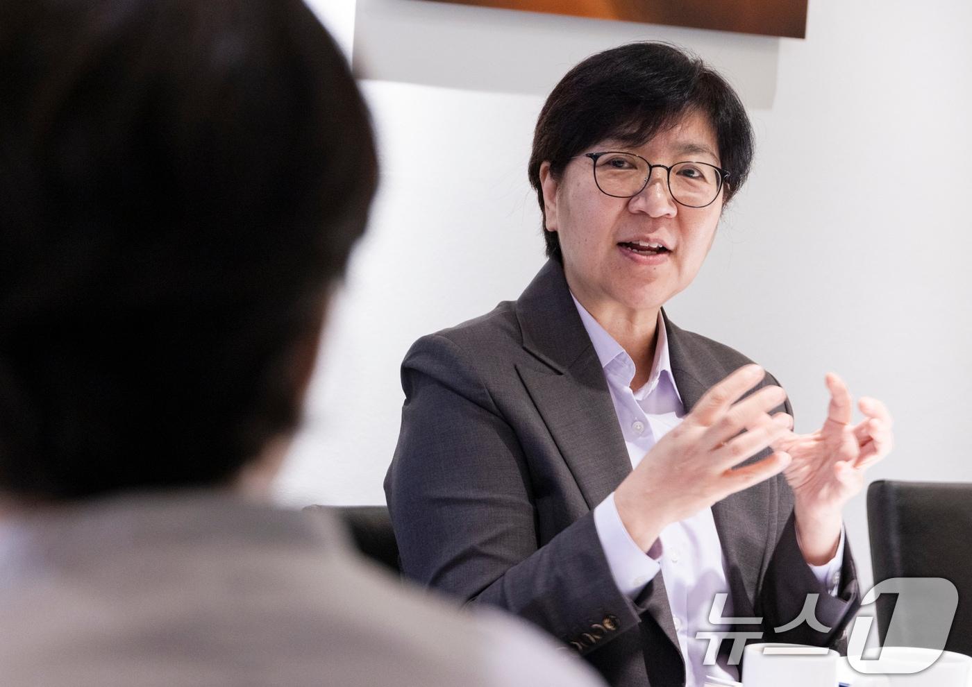 정은경 "연금개혁에 청년 목소리 확대…기초연금 부부감액, 단계적 완화" - 뉴스1