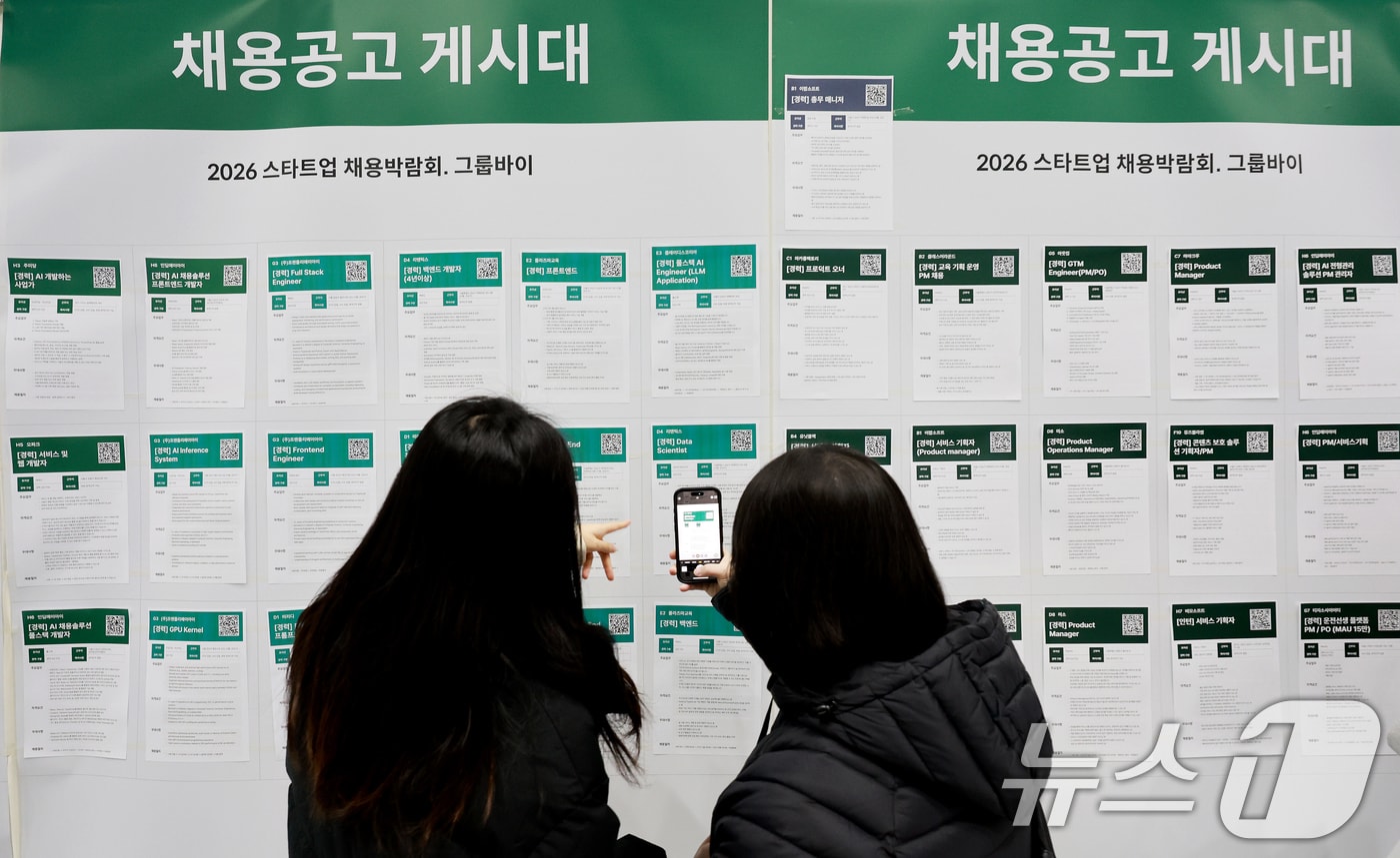 평균 연봉 4300, 좋은 중소기업 일자리 찾아 드립니다" - 뉴스1