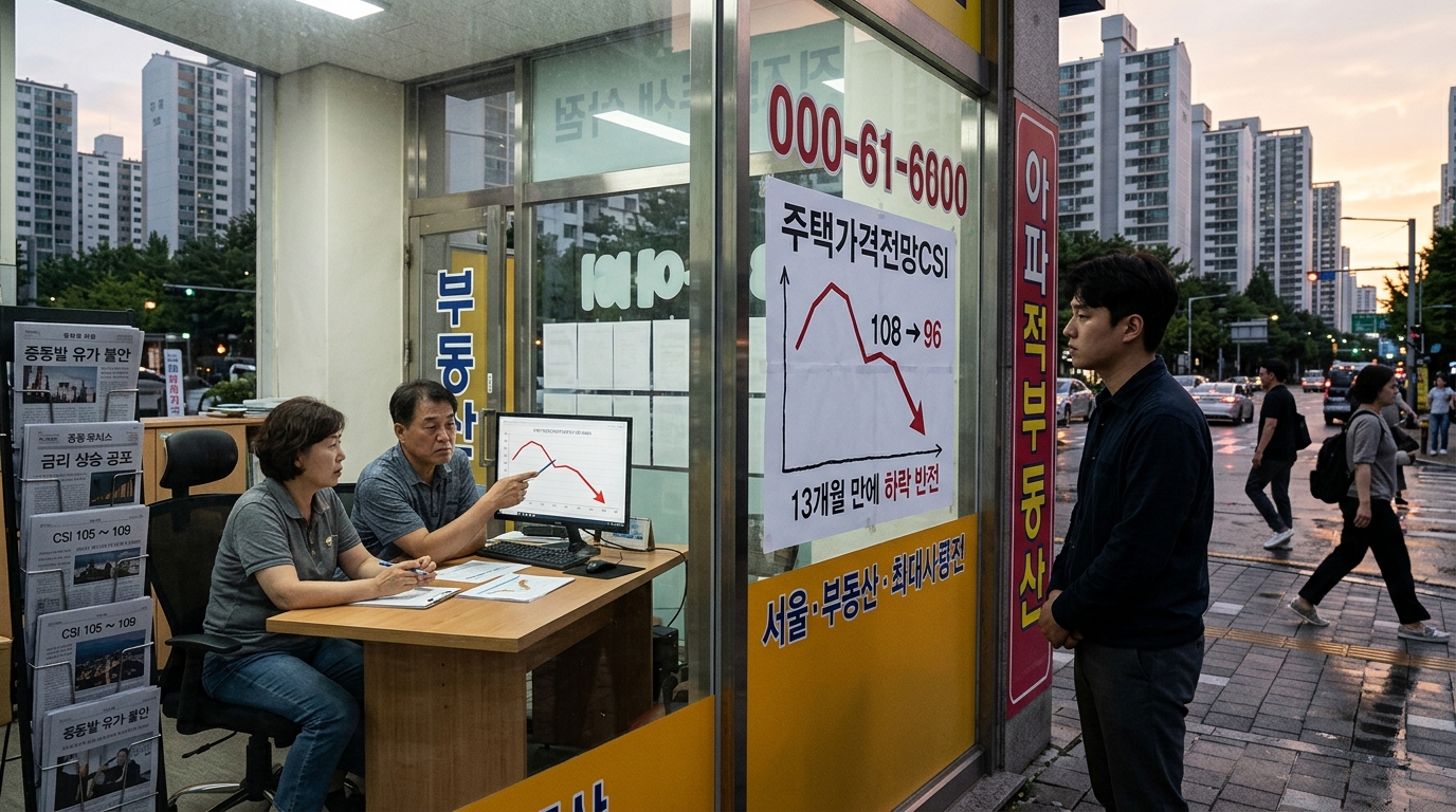 "강남도 예외 없었다"…집값 오를 거라던 사람들, 13개월 만에 딱 이렇게 돌아섰다 1 AI 생성 썸네일