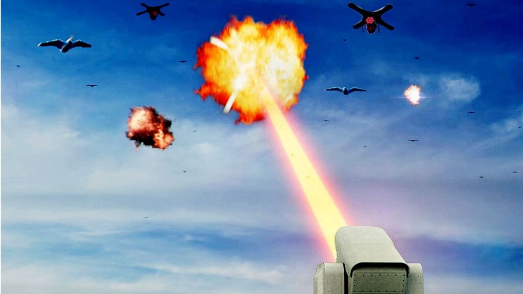 laser anti-aircraft weapon