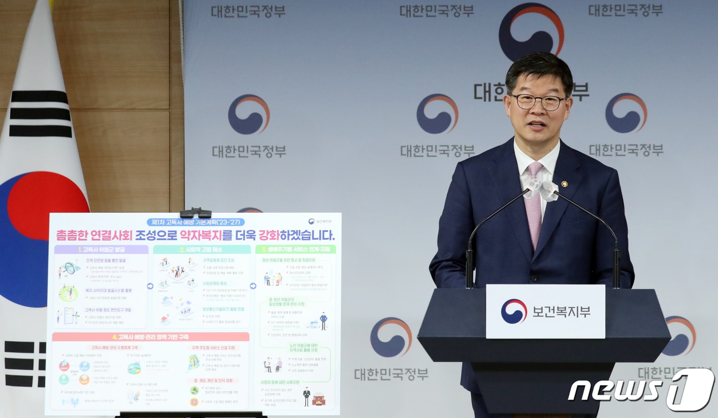 복지차관 "50~60대 고독사 비중 59%…지원 대책 6월 초 발표" - 뉴스1