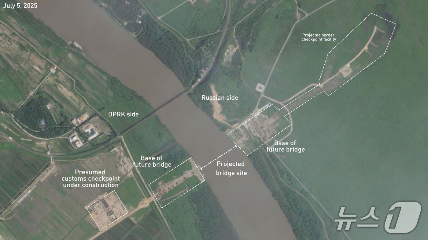 북러 두만강 대교 건설 속도…北, 러보다 먼저 국경검문소 건설