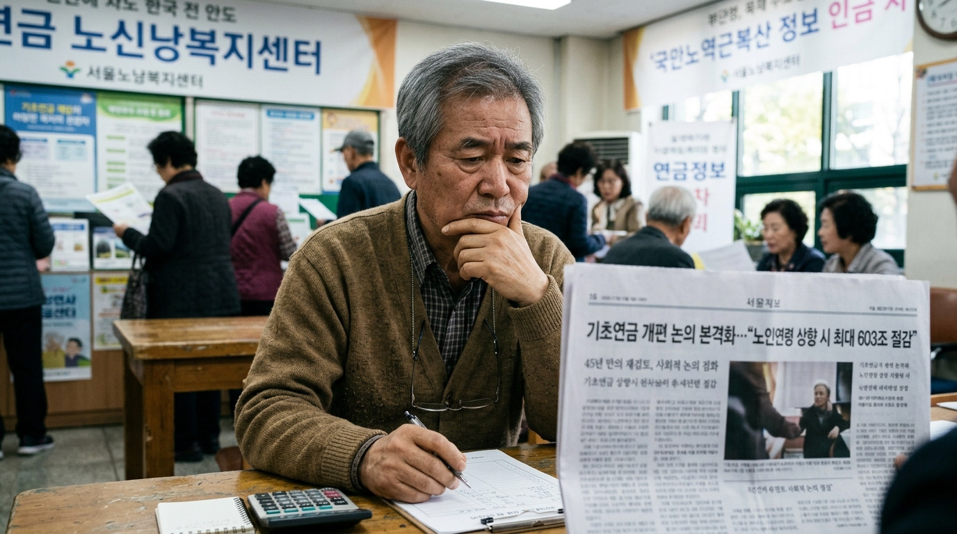 "기대수명 13년 늘었는데 노인 기준은 제자리"…2050년 재정 58조 폭탄, 개편 '불가피' 1 AI 생성 썸네일