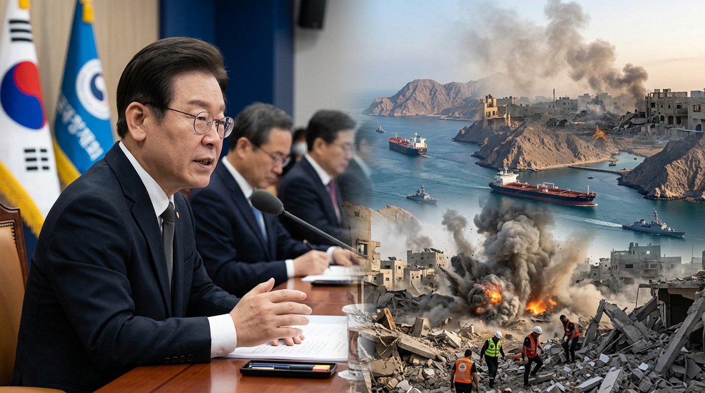 "휴전했다더니 폭격" … 이재명 대통령 '중동 불안, 경제 체제 근본 변화의 시점' 1 AI 생성 썸네일