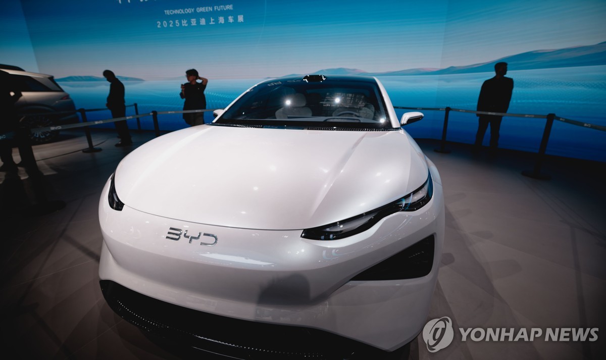 BYD, 1∼4월 판매량 138만대…전년 동기 대비 47%↑ | 연합뉴스