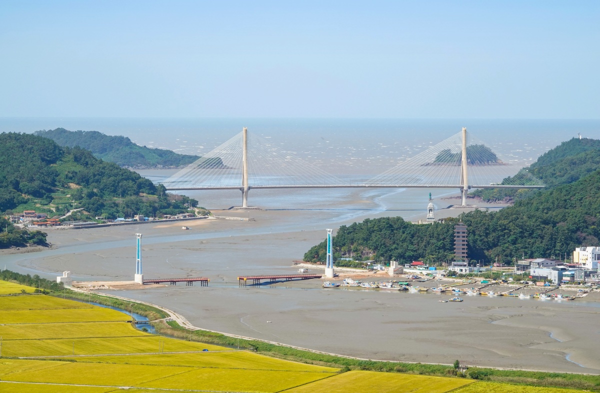 "한국에서 보기 힘든 이국적 불교 건축"... 무료로 만나는 서해 명소 5 서해