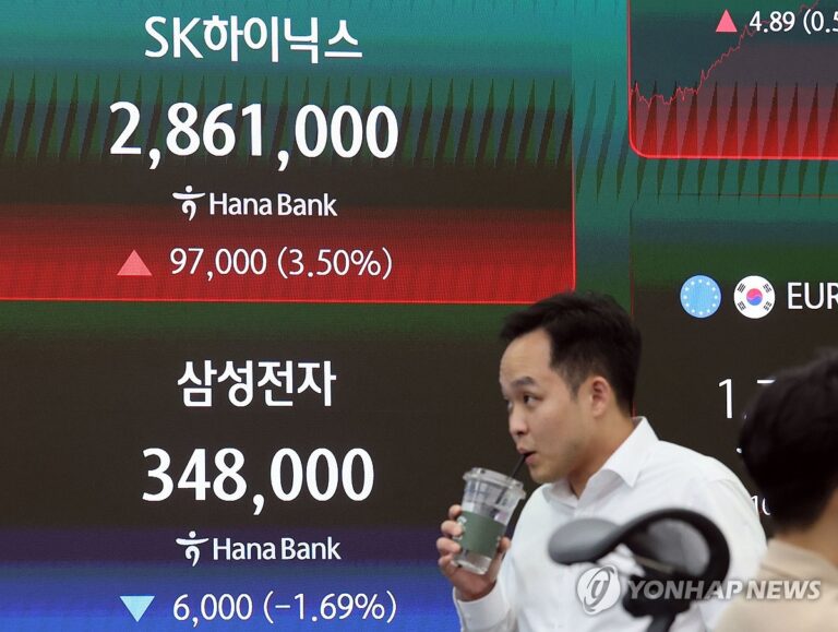 SK하이닉스 급등과 시총 1위 상황을 보여주는 기사 연동형 이미지