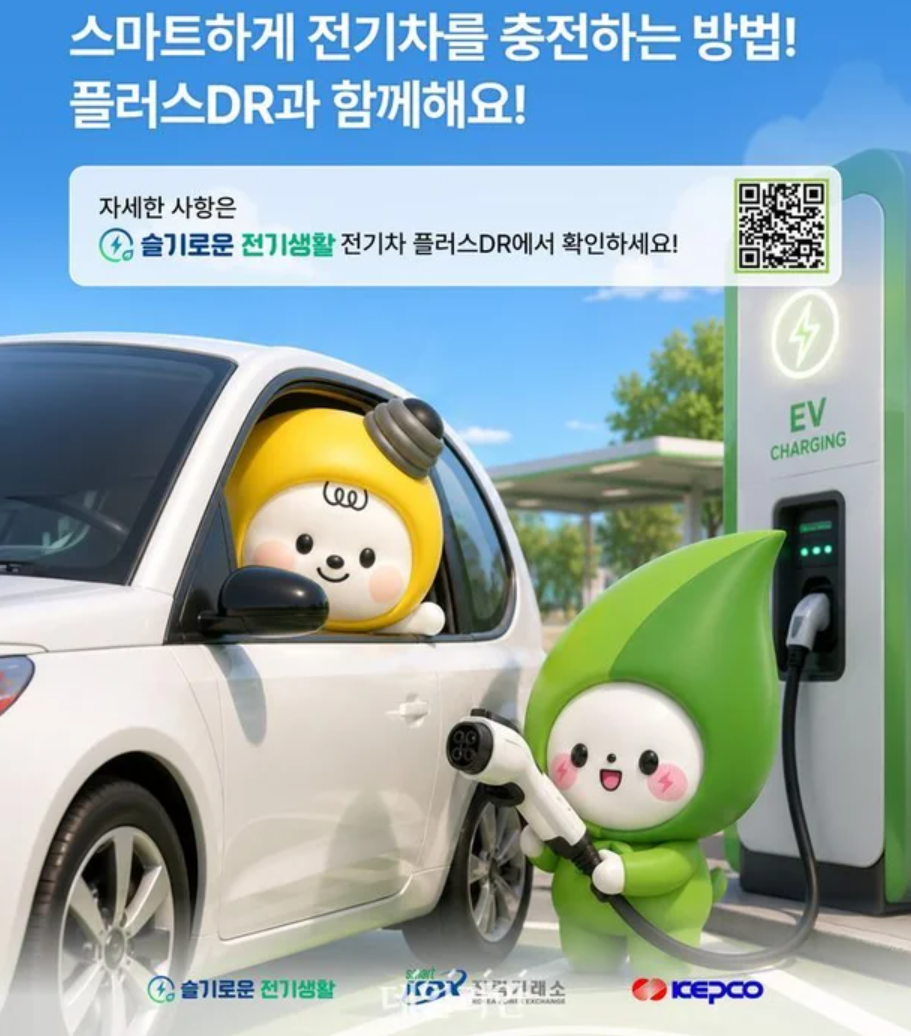 "태양광 전기 남아돌아서 결국..." 국가 전력망 살리고 충전비 아끼는 일석이조 '비결' 2 전기차 플러스 DR 활용