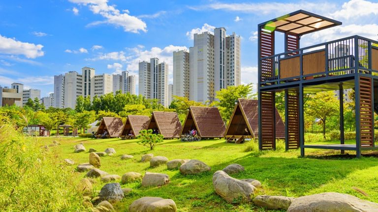 한강신도시 호수공원