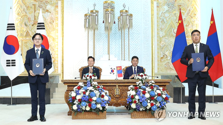 한·몽골 CEPA 원칙적 타결