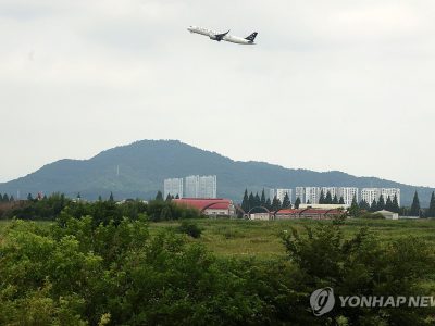 광주 군공항 부지와 개발 논란을 보여주는 클러스터 현장