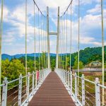 부항댐 출렁다리