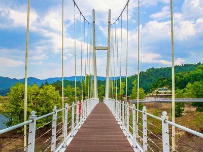 부항댐 출렁다리